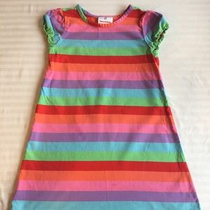 Hanna Andersson fun rainbow striped dress